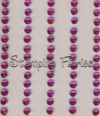 120 selbstklebende Strasssteine 3mm- fuchsia