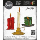 Sizzix Tim Holtz Thinlits - Candle Shop, Colorize