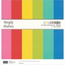 Simple Stories Color Vibe - Textured Cardstock Kit - Summer 12" x 12"