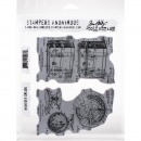 Tim Holtz Stempelset - Inventor 9