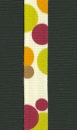 Ribbon "Varsity-Dots" Maya Road 8 Meter