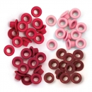 We R memory keepers Standard Eyelets - rot