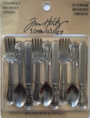 Tim Holtz - Adornments Silverware (Besteck)