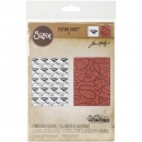 Tim Holtz A2 Prägefolder Paper Airplane & Dotted Lines Set